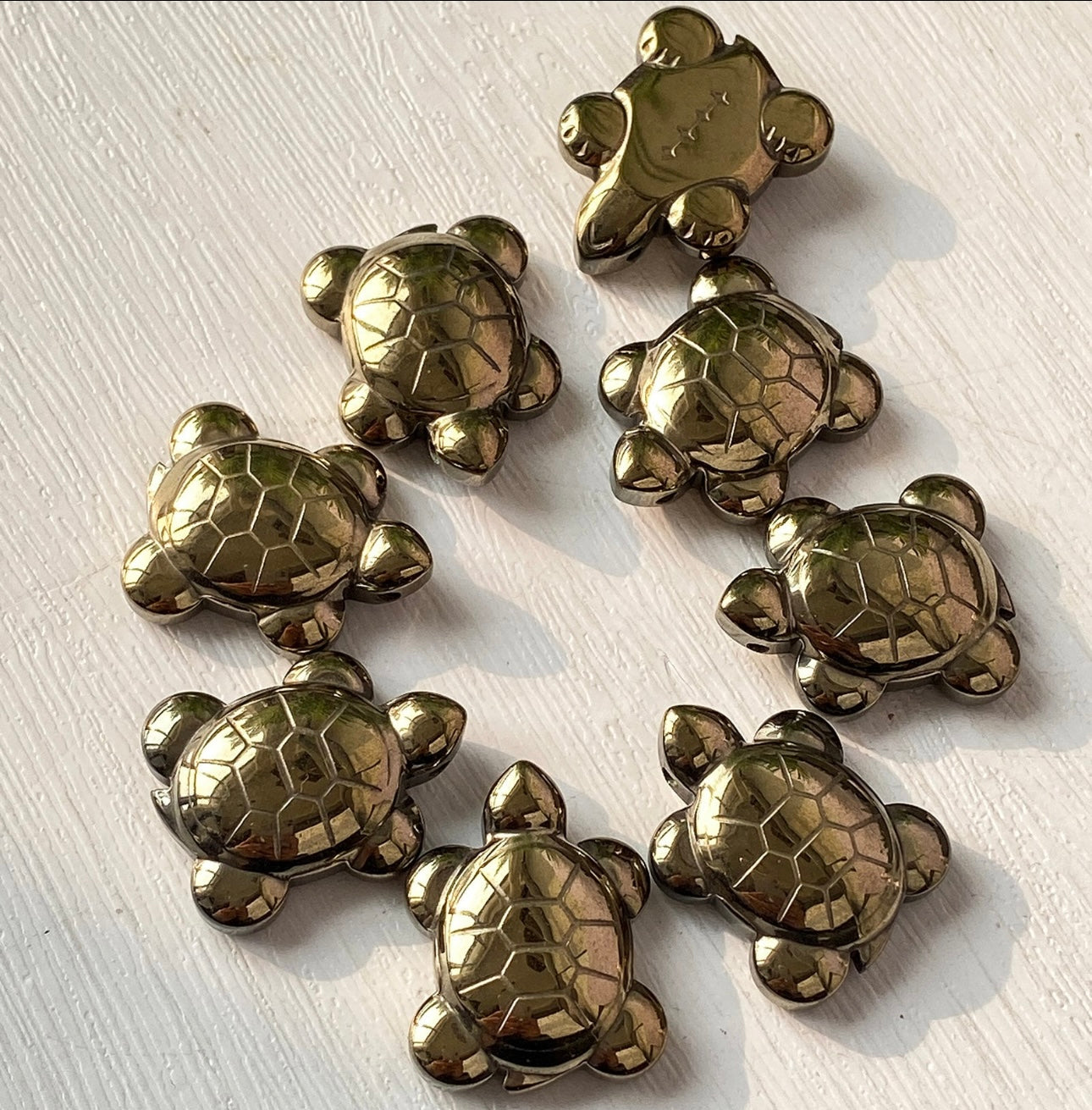 Lakshmi Spell Turtle With Pyrite Crystal by crystall and Herbs