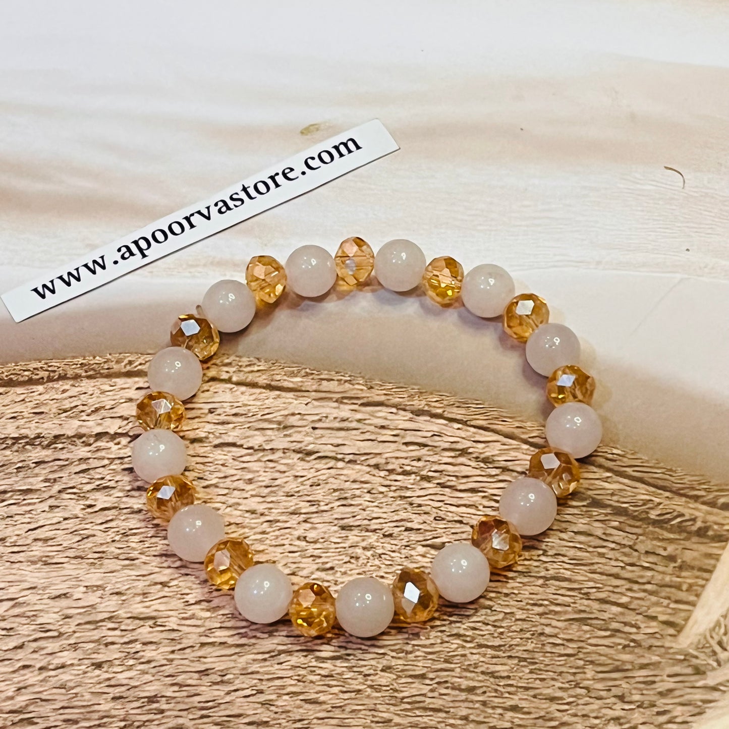 Venus Customized Bracelet handmade by crystall and Herbs