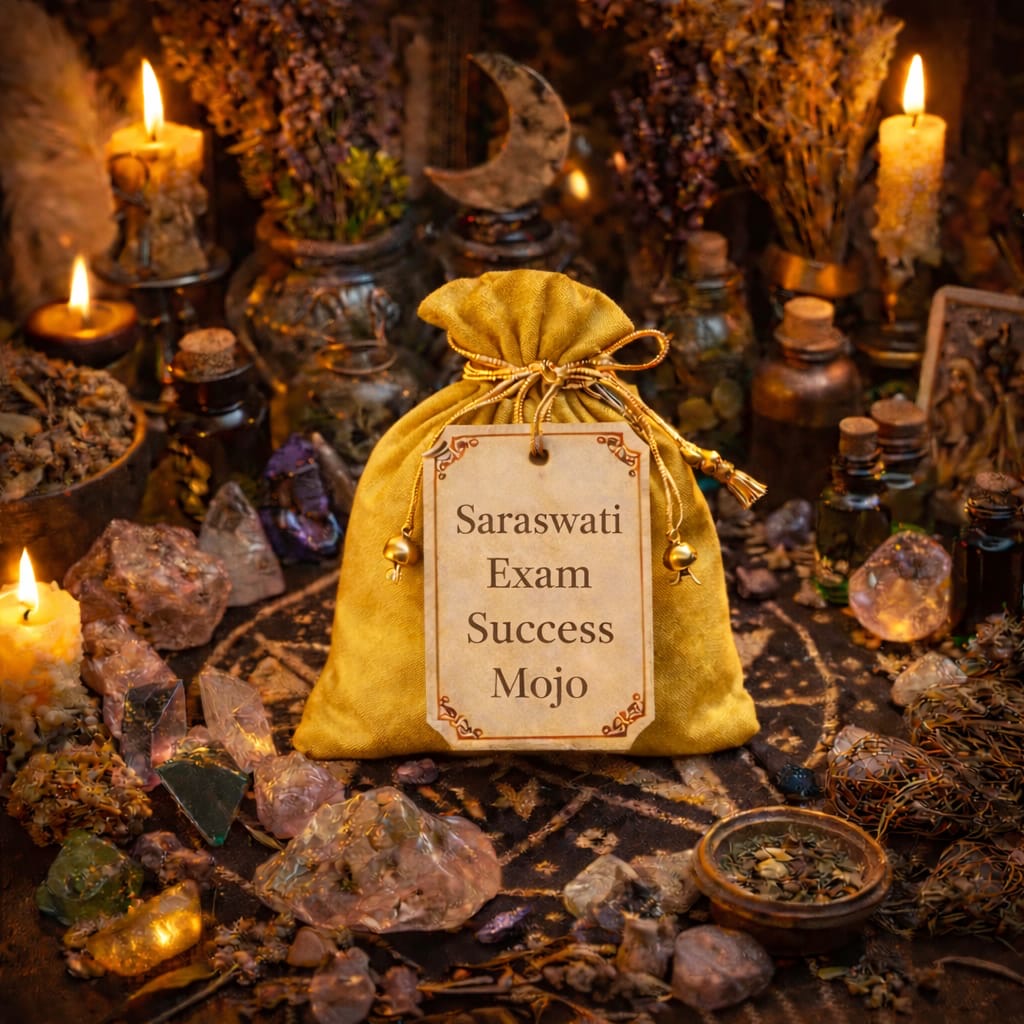 Divine Saraswati Vidya & Education Success Mojo (Customised Energy Activated)
