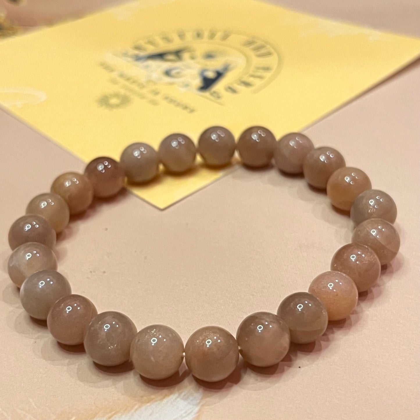 Sunstone 8mm by Crystall and Herbs
