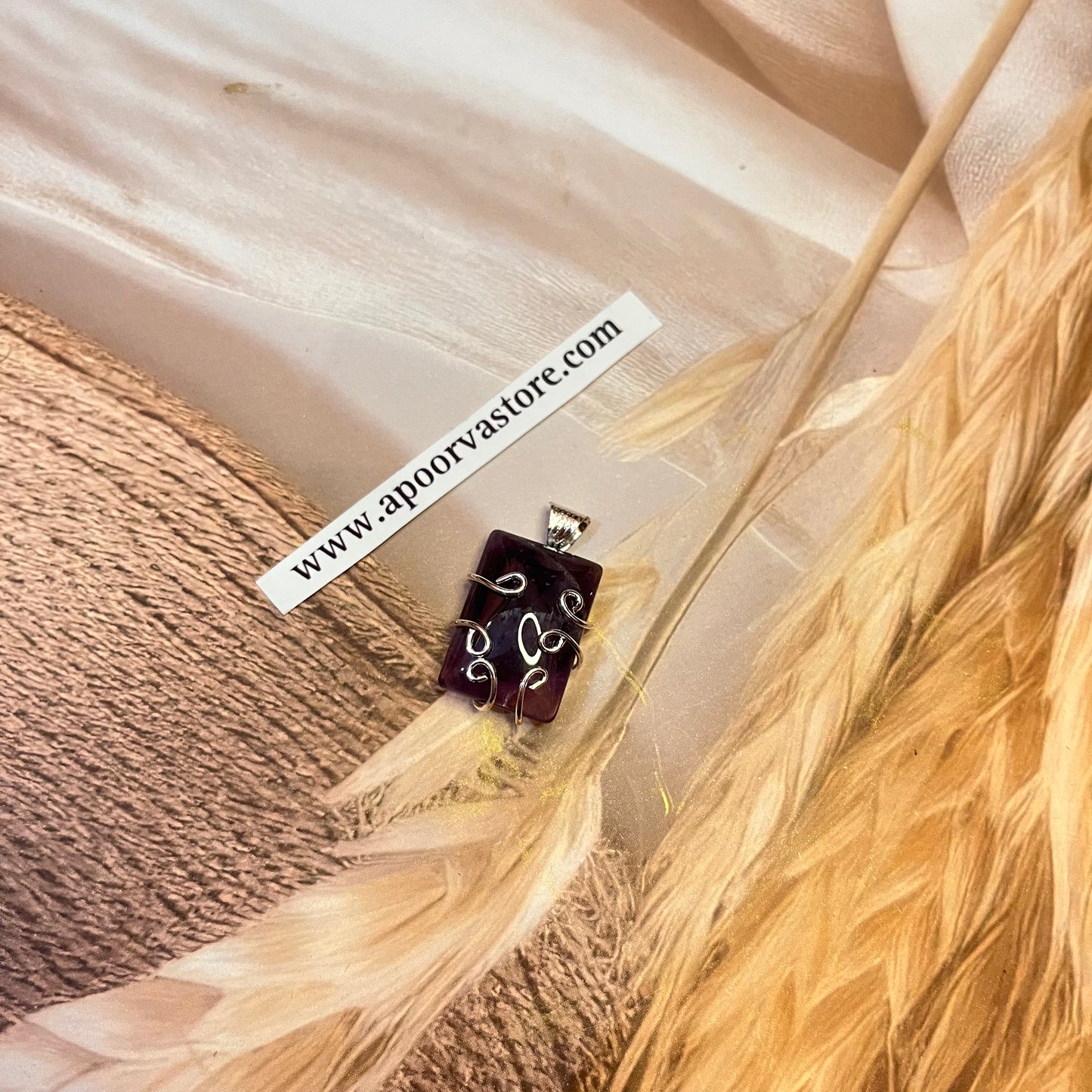 Amethyst Pendant by Crystall and Herbs