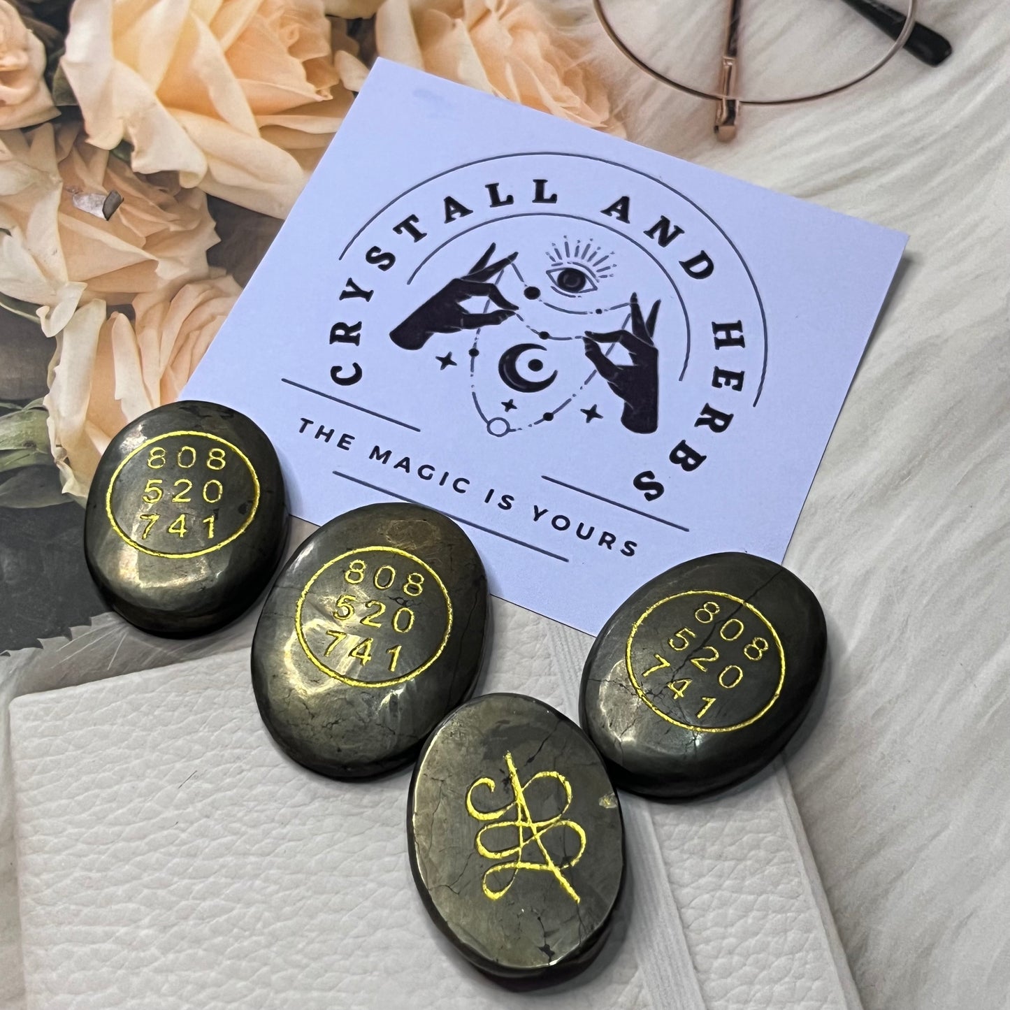 Zibu Money code Pyrite Coin by Crystall and Herbs