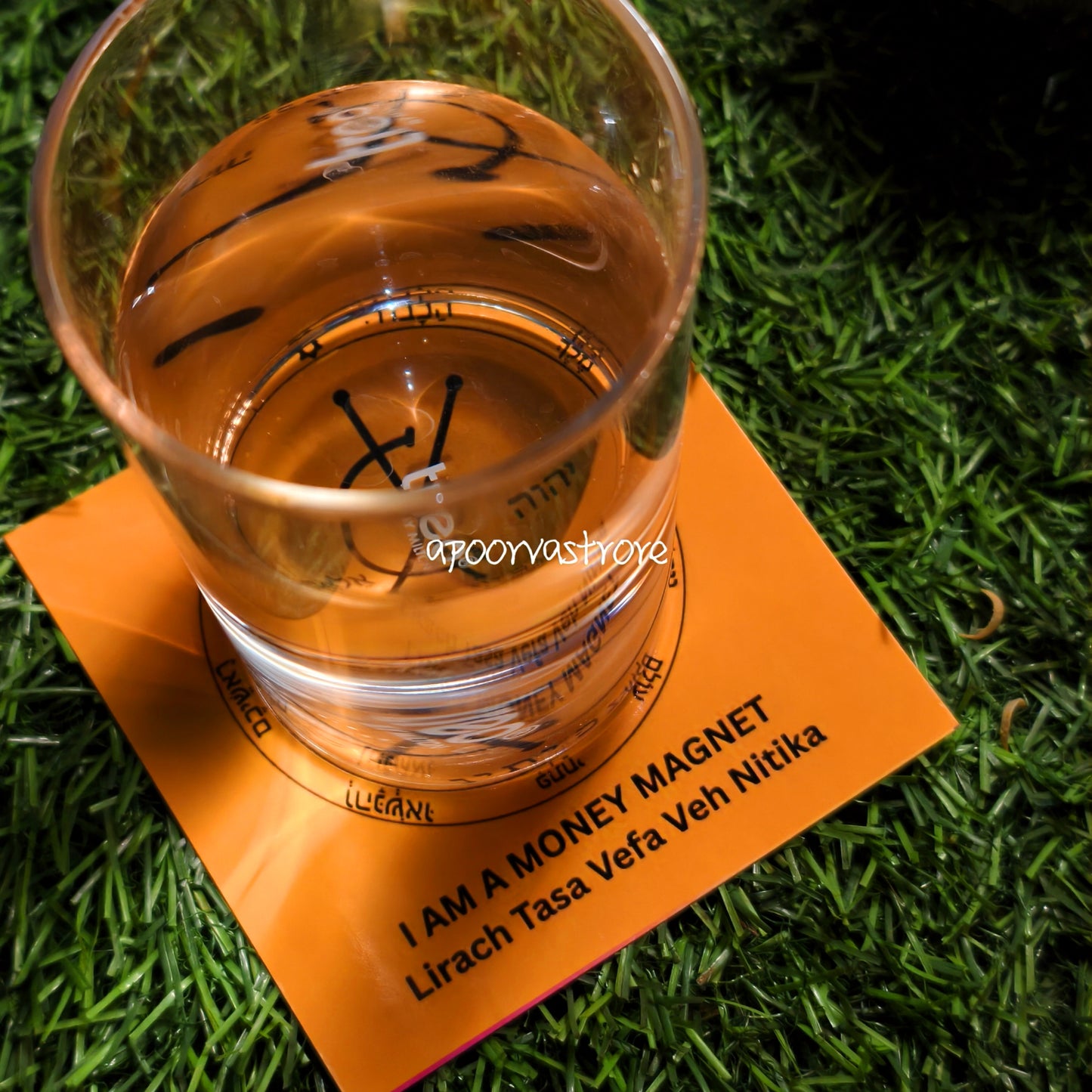 Spirit Nitika Sigil energy square Energized and Activated with Nitika Ritual ( Laminated card)