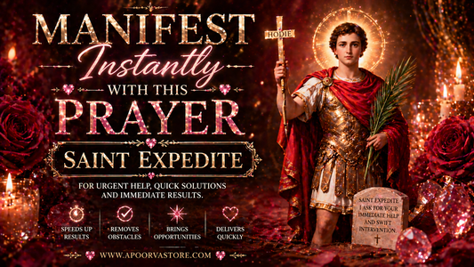 Manifest Fast with Saint Expedite: The Prayer That Works When You Need It Now by Apoorva Sharma