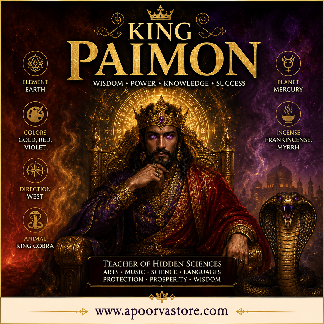King Paimon: Energy, Appearance, Personality & Spiritual Teachings