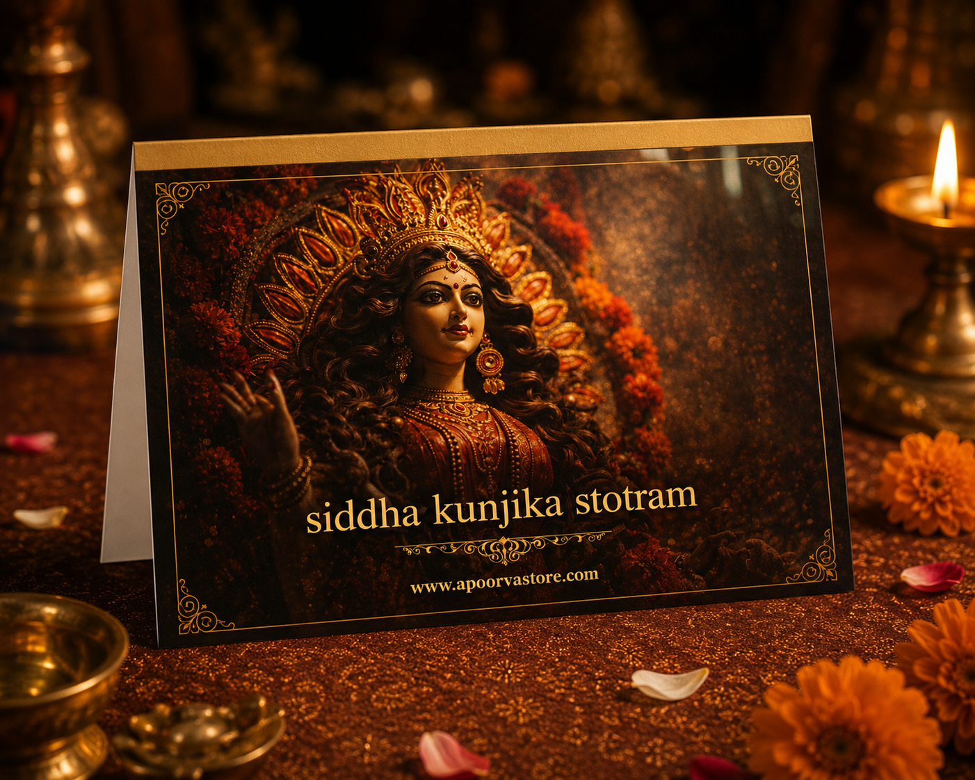 Siddha Kunjika Stotram Pocket Book | Premium Paperback Devotional Book