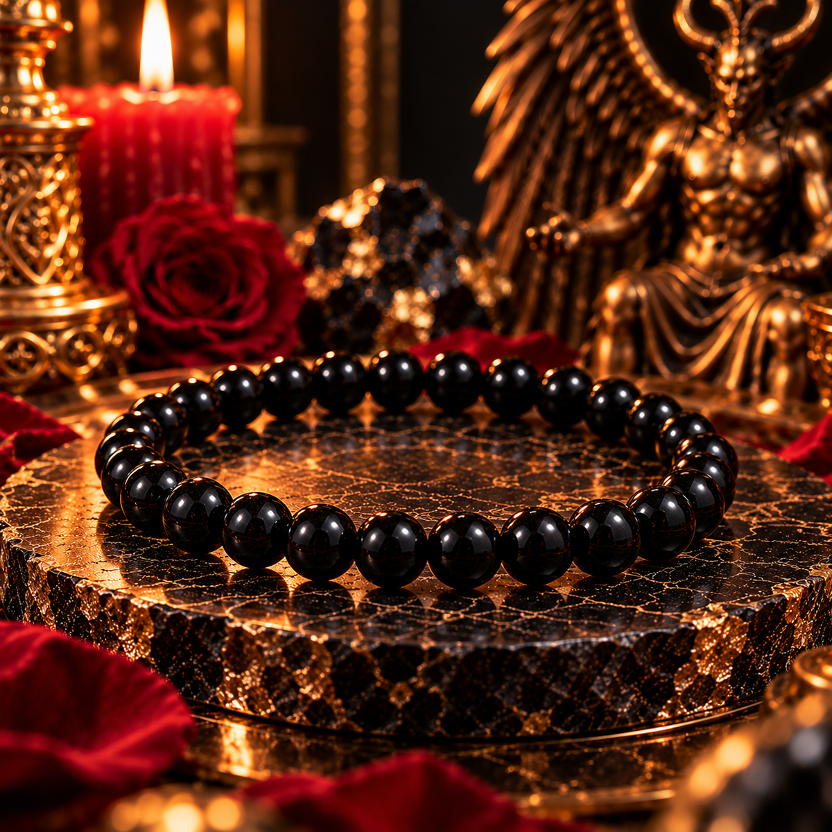 Lucifer Spell Combo – Energised Lucifer Sigil Coin & Blessing Bracelet and Coin