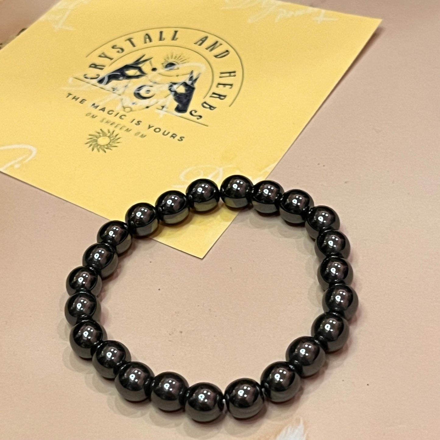 Hematite Bracelet by Crystall and Herbs