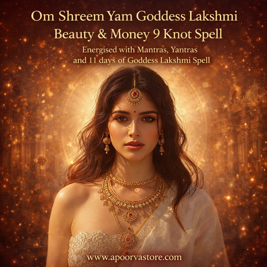 Goddess Lakshmi Beauty Attraction Knot Spell