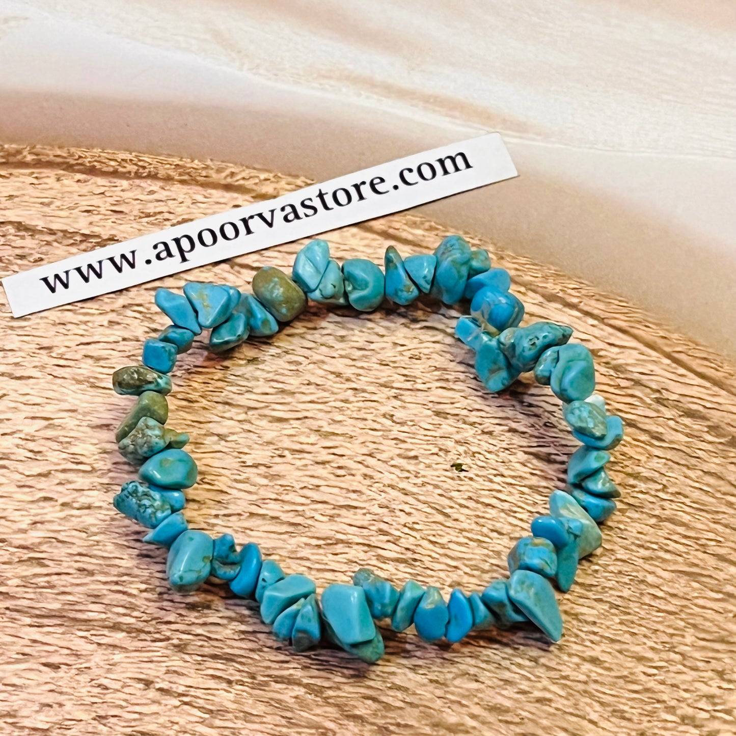 Irani Firoza Handmade Chip Bracelet by Crystall and herbs