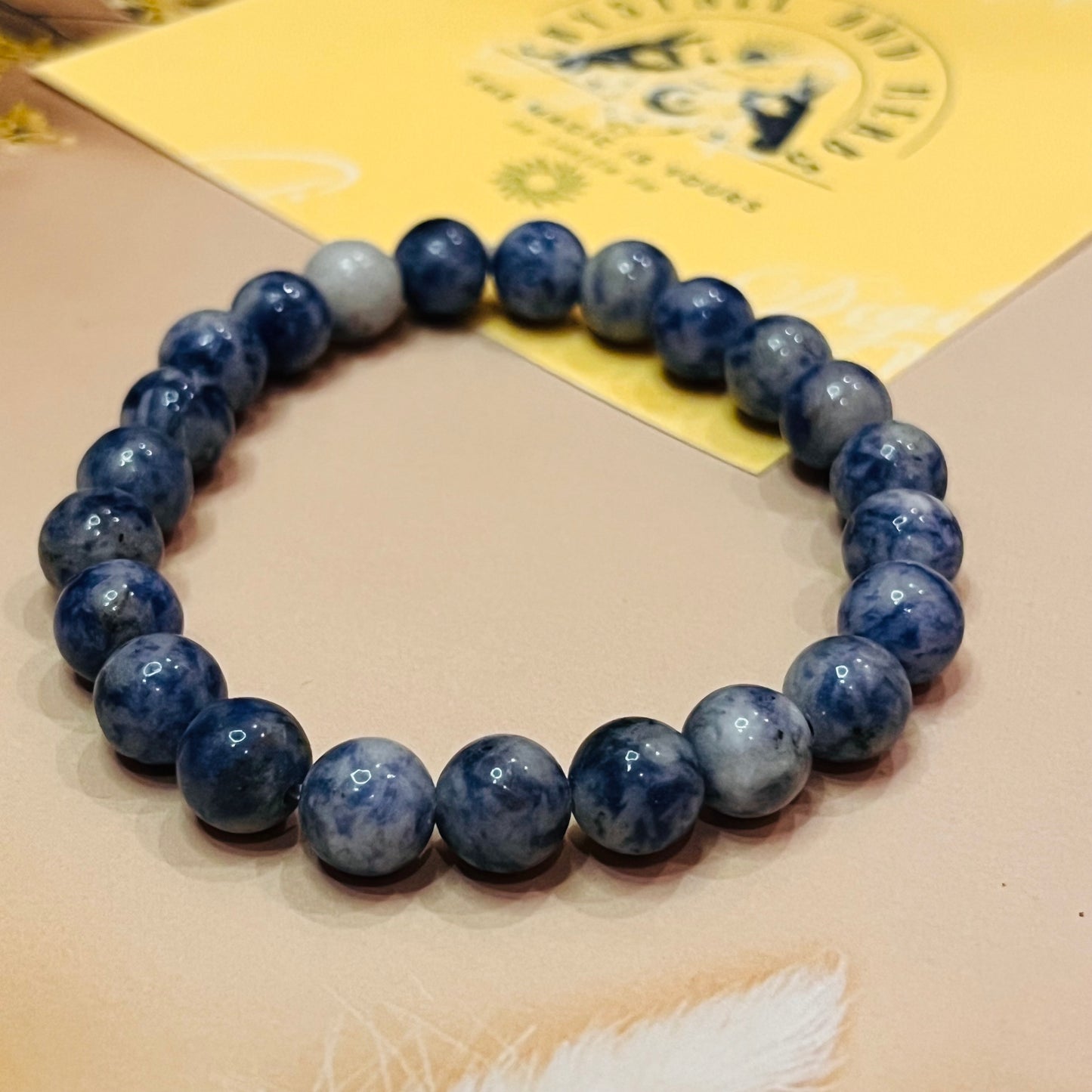 Sodalite Bracelet by Crystall and Herbs