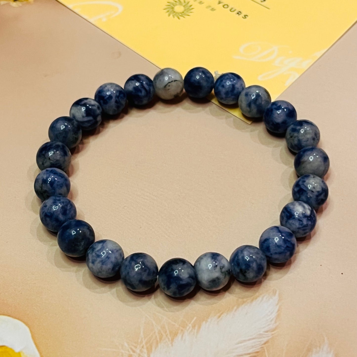 Sodalite Bracelet by Crystall and Herbs