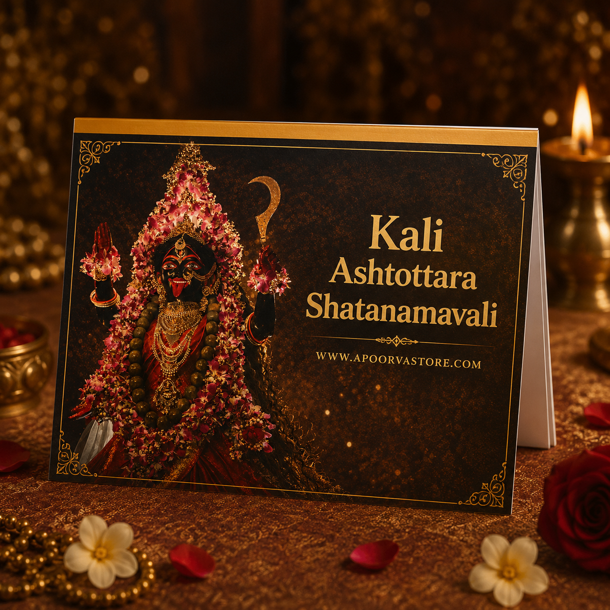 Kali Ashtottara Shatanamavali Pocket Book | 108 Names of Goddess Kali | Paperback