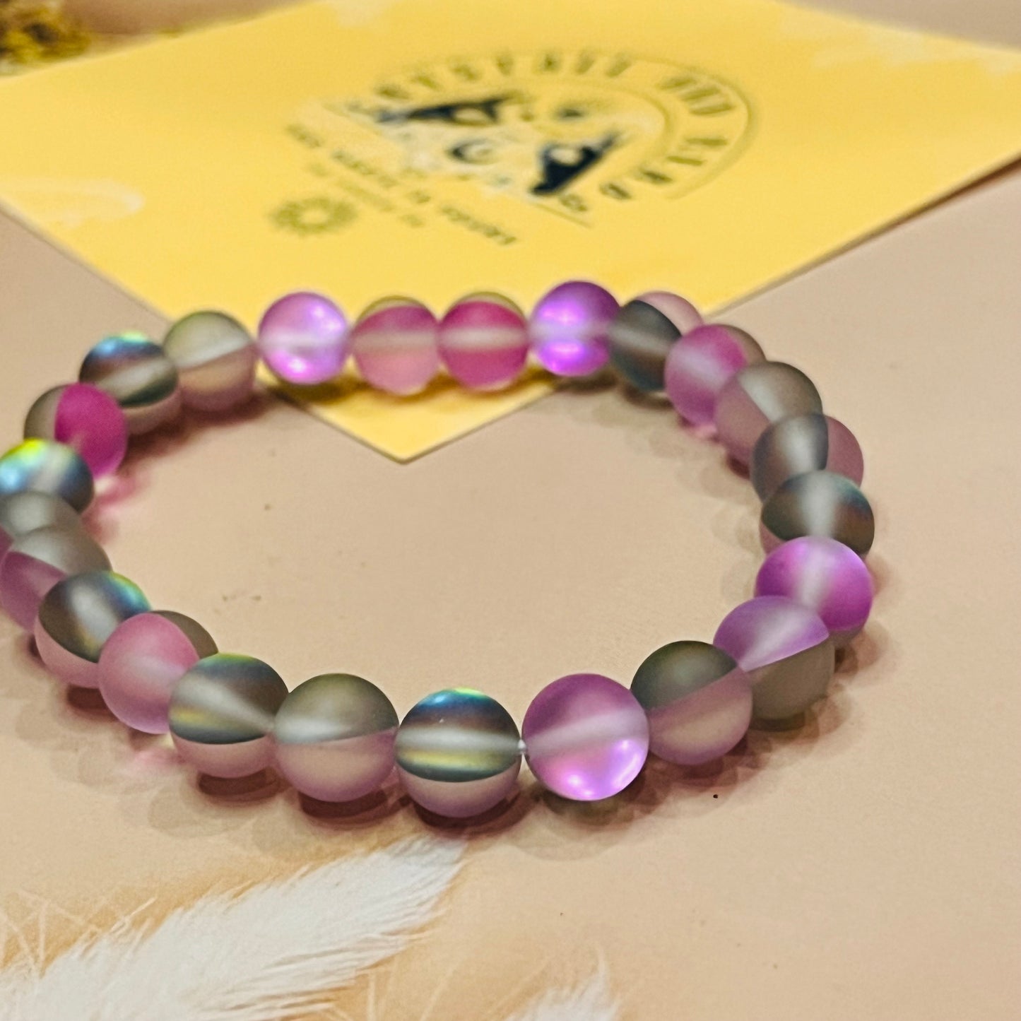 Beauty Enhancement Pink Agate by Crystall and Herbs