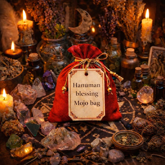 Hanuman Blessings Manifestation Mojo Bag