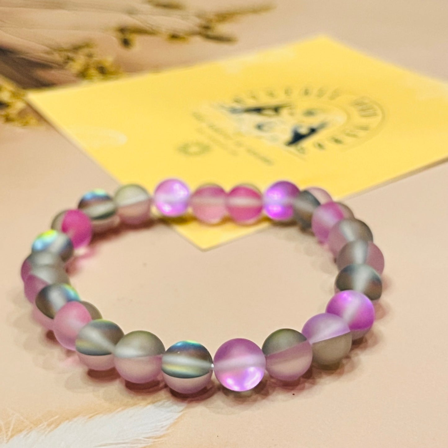 Beauty Enhancement Pink Agate by Crystall and Herbs