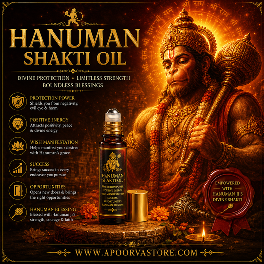 Hanuman Shakti Oil – Protection, Courage & Success Energy Oil