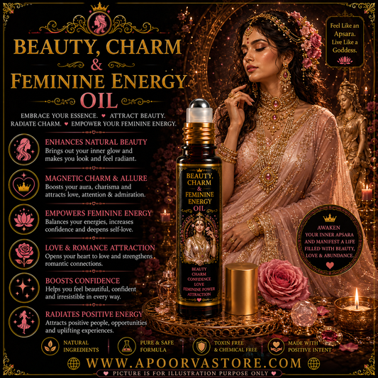 Beauty- Charm and Attraction Manifestation oil with Beauty Goddesses Energies by Crystall and HERBS