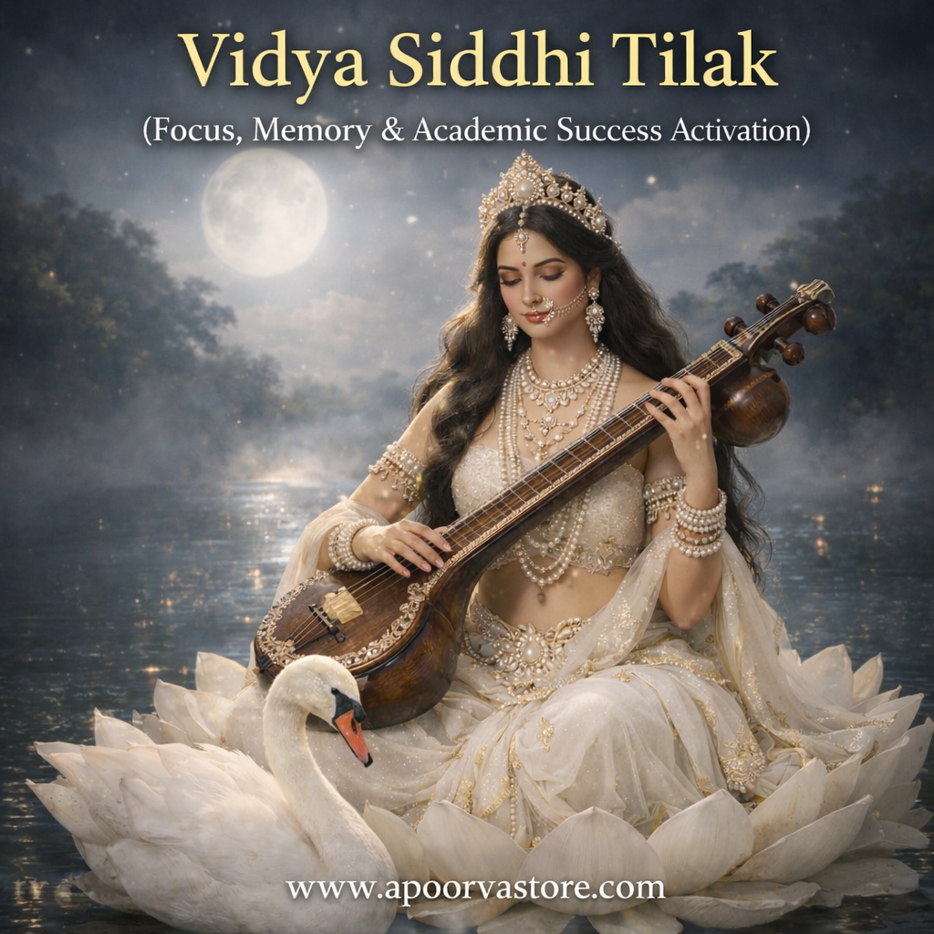 Vidya Siddhi Tilak for Students (Focus, Memory & Academic Success Activation)