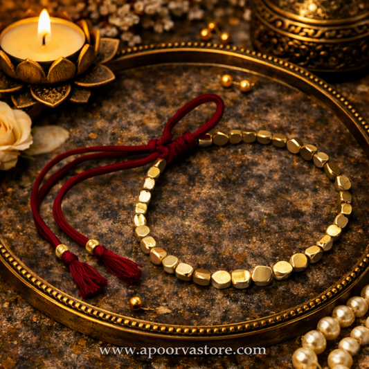 Chintamani copper bracelet by Crystall and Herbs