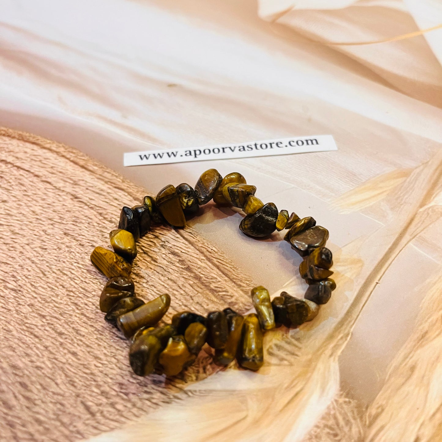 Tigers Eye Chip handmade Bracelet by Crystall and Herbs