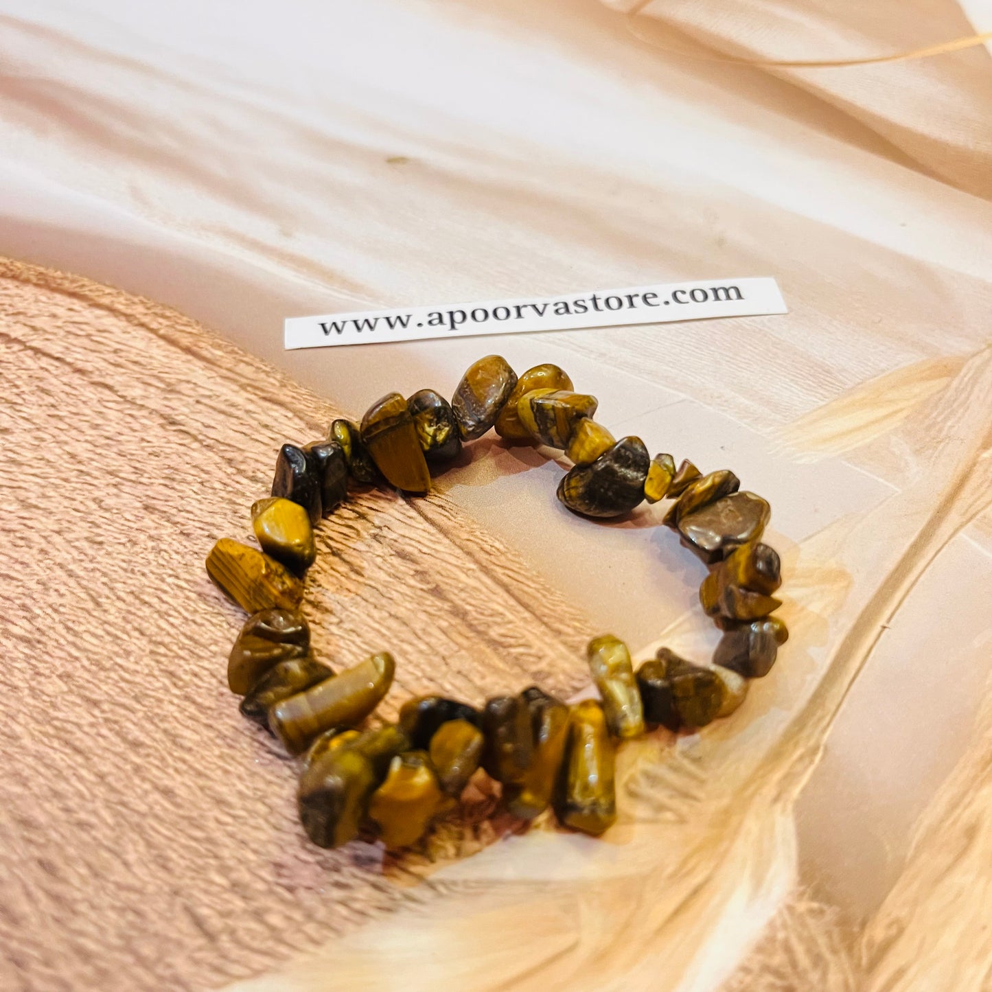 Tigers Eye Chip handmade Bracelet by Crystall and Herbs