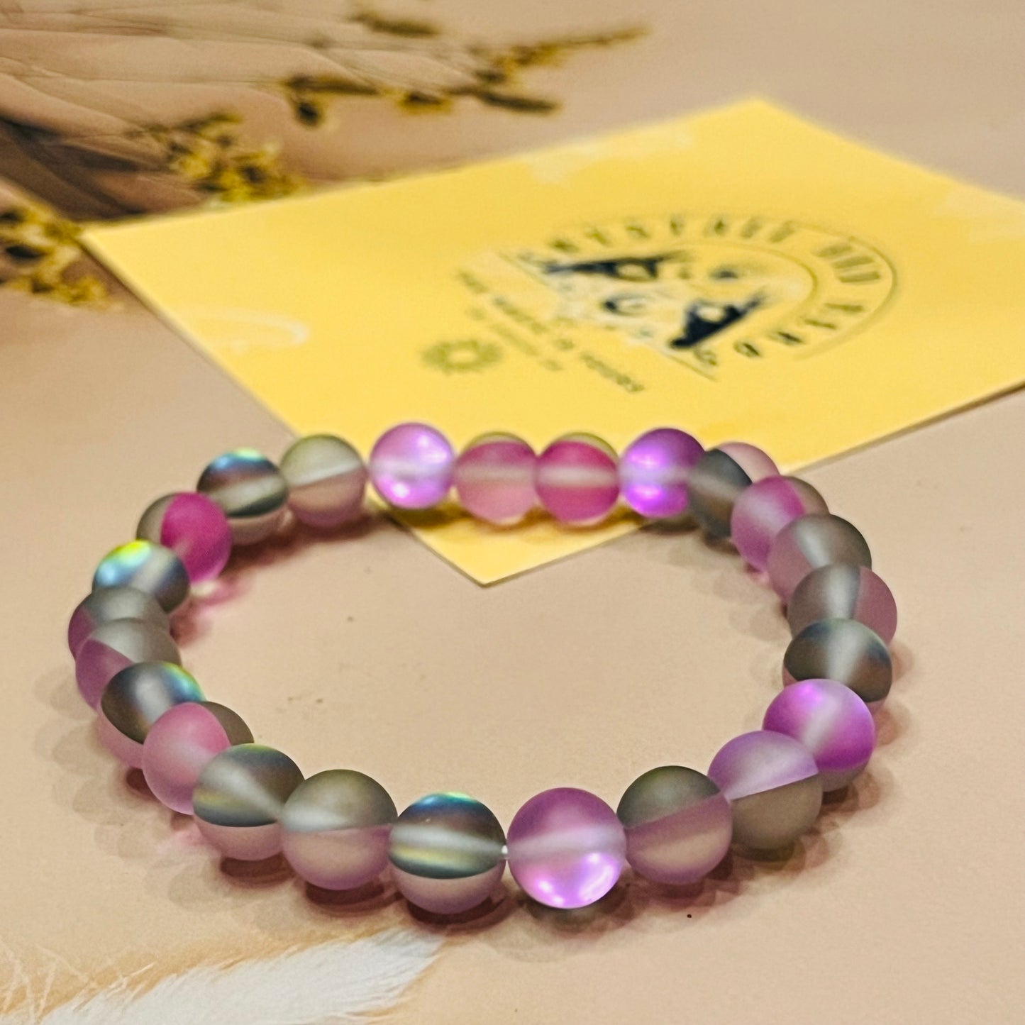 Beauty Enhancement Pink Agate by Crystall and Herbs