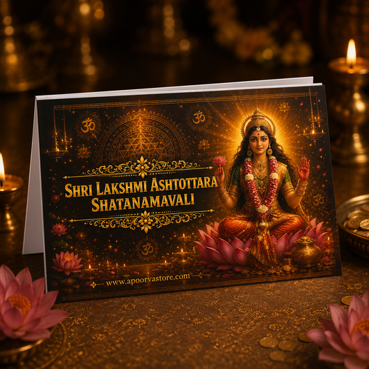 Shri Lakshmi Ashtottara Shatanamavali Pocket Book | 108 Names of Goddess Lakshmi | Paperback