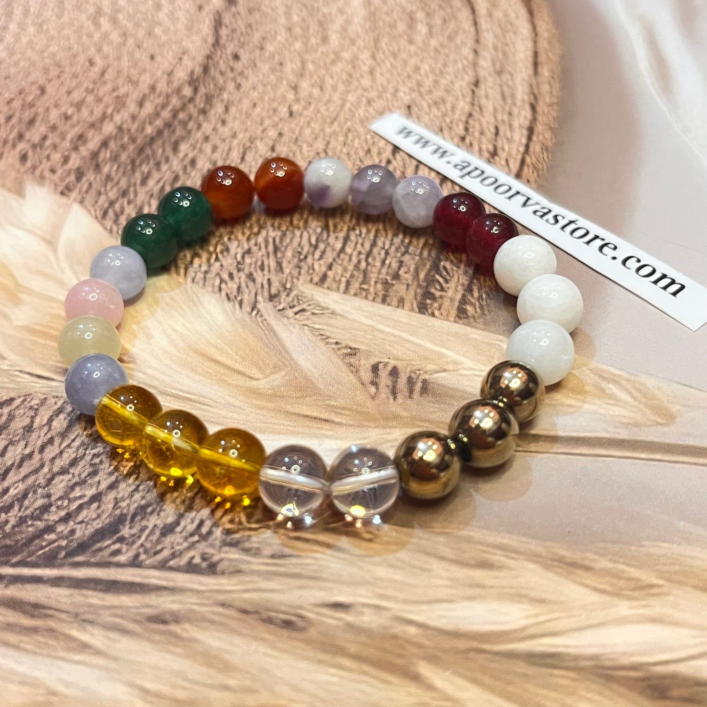 Navgrah Shanti and Balancing Bracelet For all Types of Healing Handmade Bracelet By crystall and Herbs