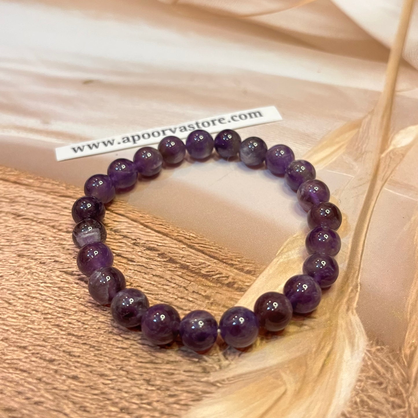 American Amethyst Handmade Bracelet by Crystall and Herbs