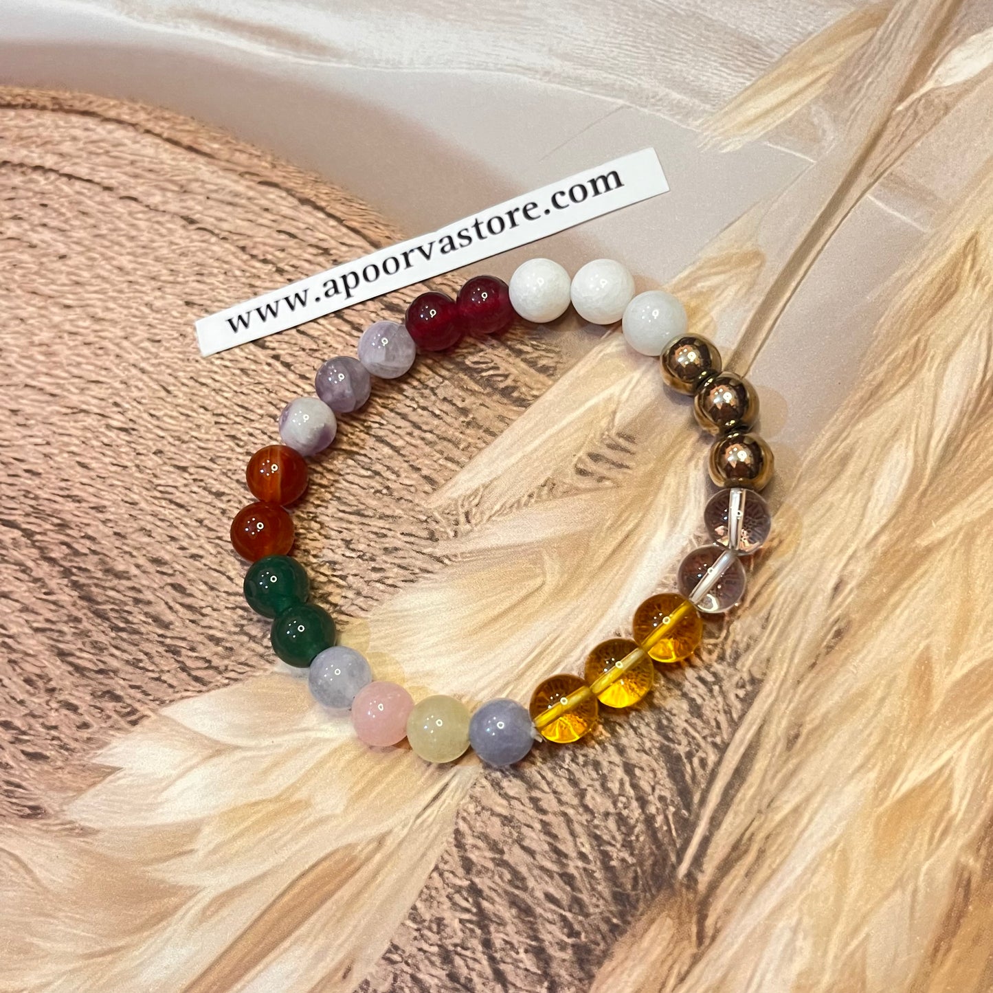 Navgrah Shanti and Balancing Bracelet For all Types of Healing Handmade Bracelet By crystall and Herbs