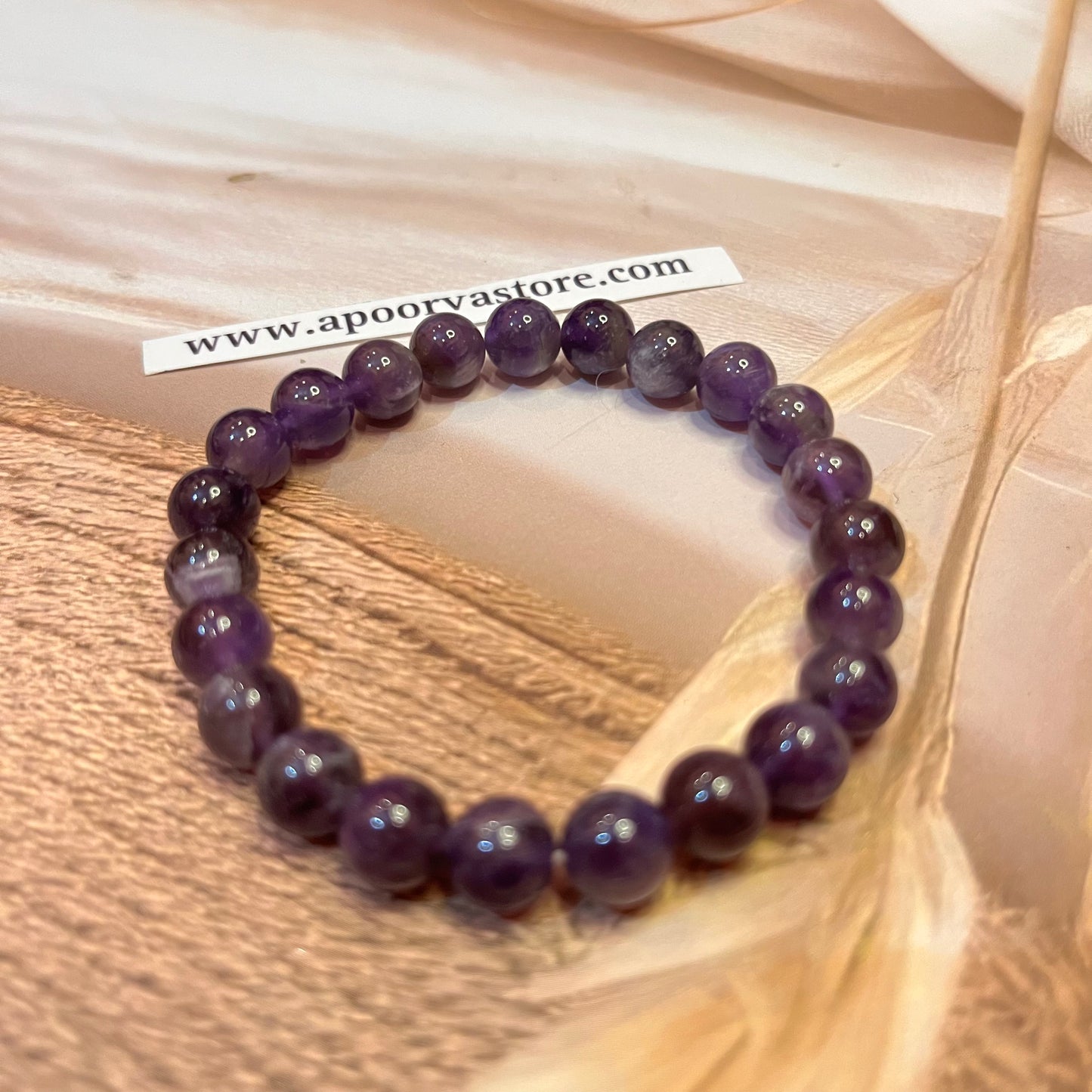 American Amethyst Handmade Bracelet by Crystall and Herbs