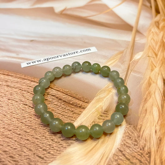 Green Aventurine Goodluck Handmade Bracelet by Crystall and Herbs