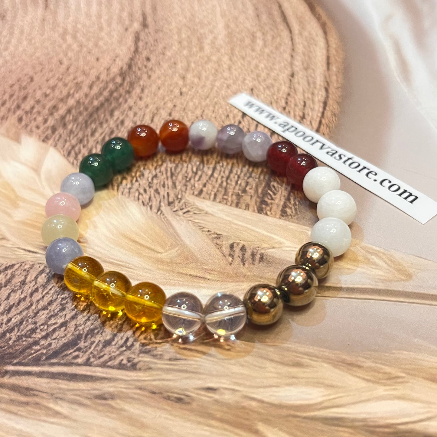 Navgrah Shanti and Balancing Bracelet For all Types of Healing Handmade Bracelet By crystall and Herbs