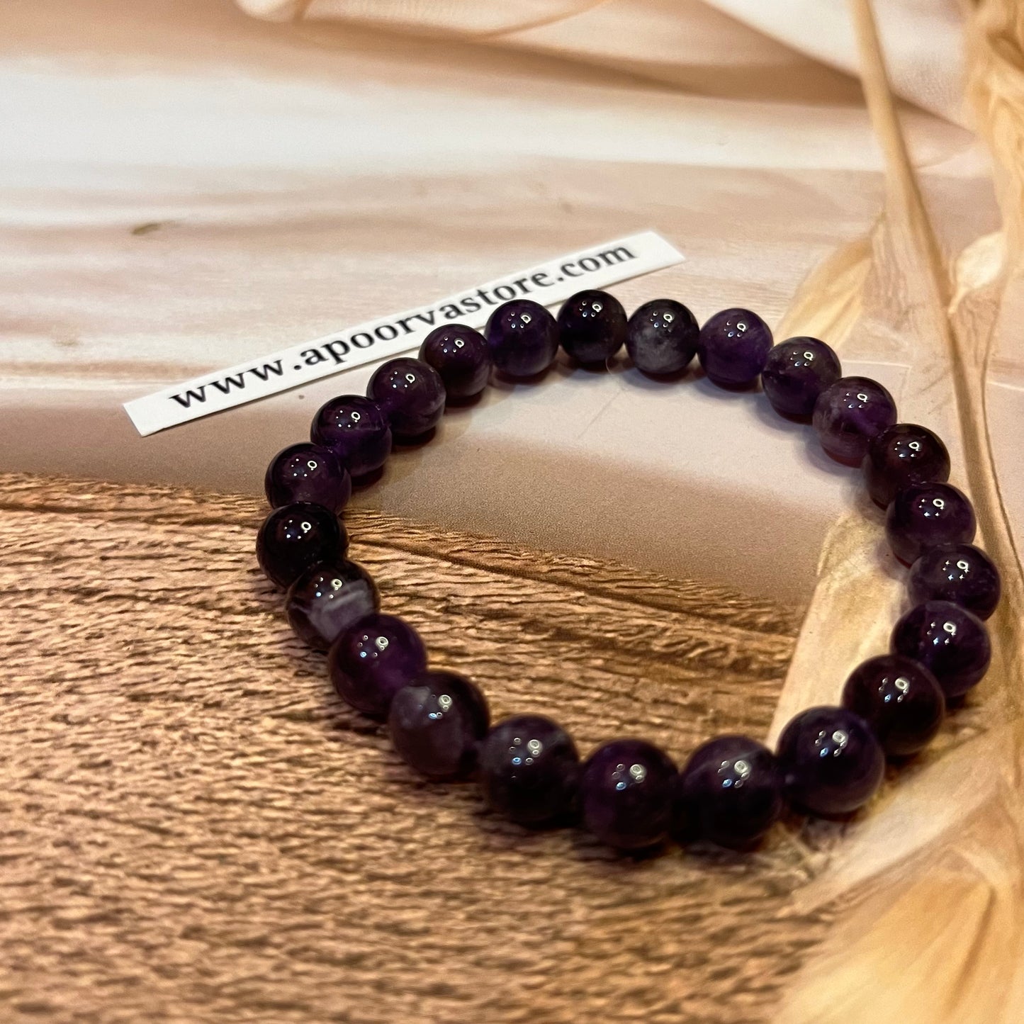 American Amethyst Handmade Bracelet by Crystall and Herbs