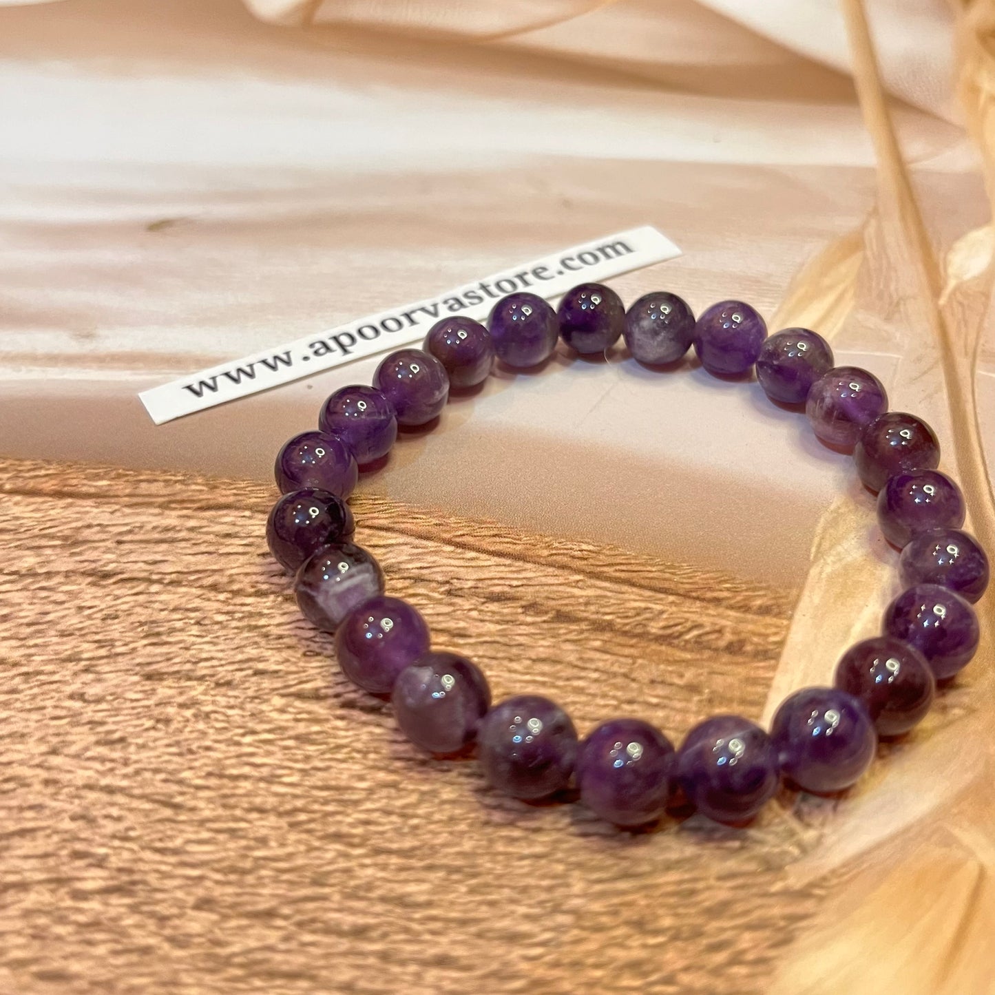 American Amethyst Handmade Bracelet by Crystall and Herbs