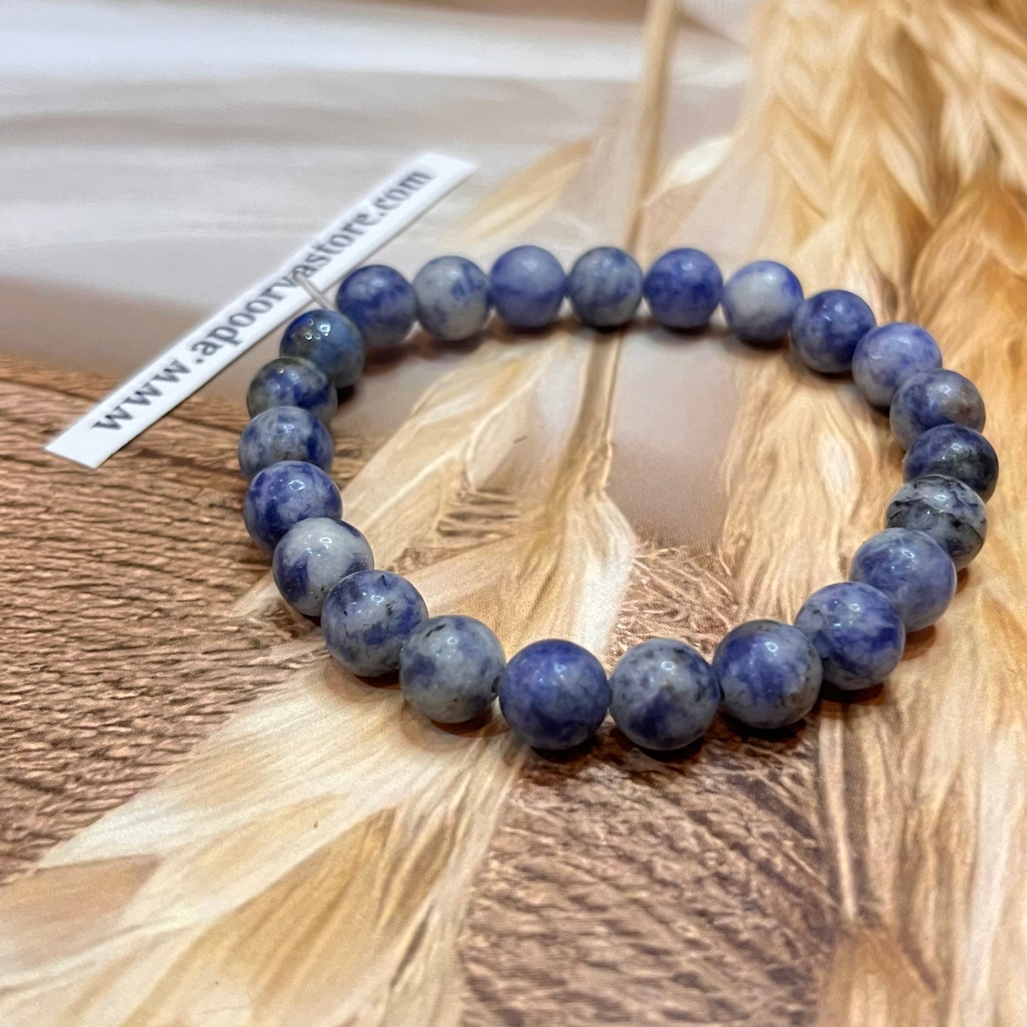 Sodalite Handmade Bracelet by Crystall and Herbs