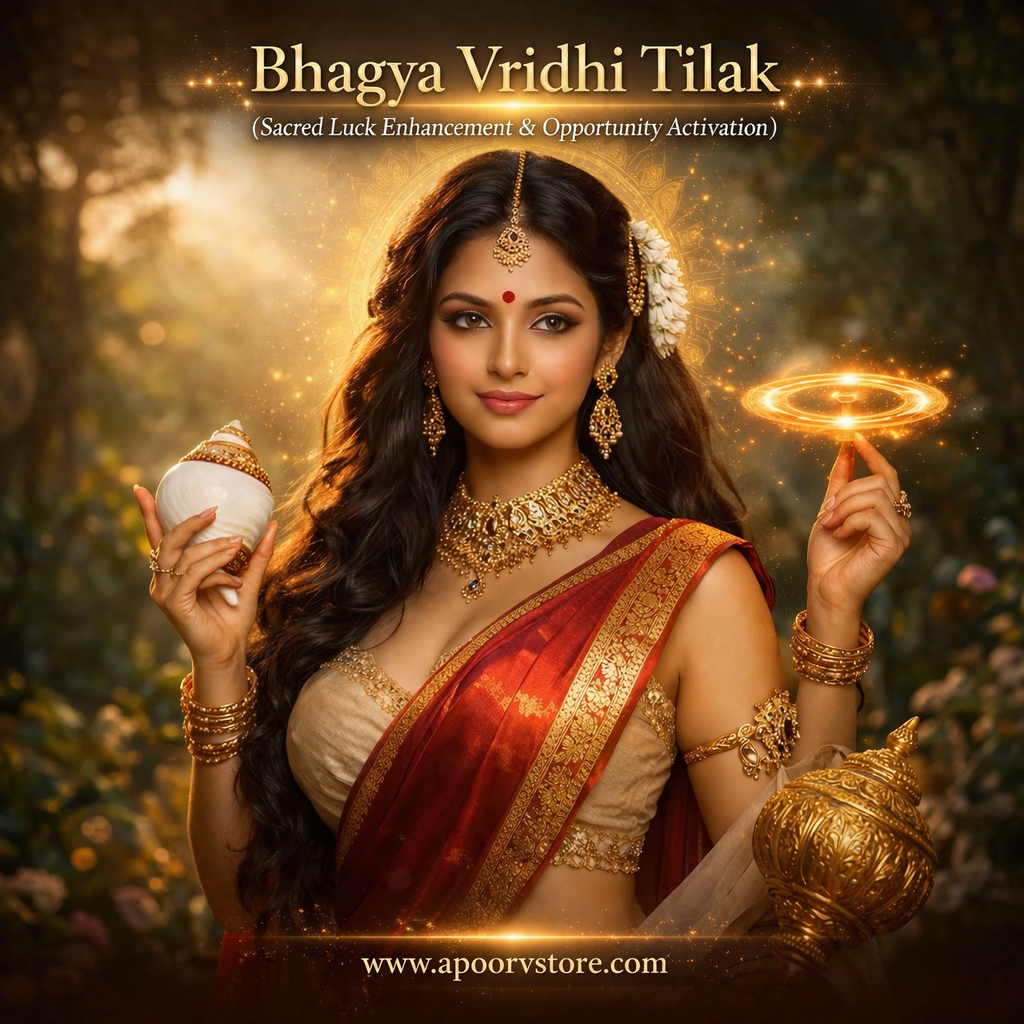 Bhagya Vridhi Tilak (Sacred Luck Enhancement & Opportunity Activation)