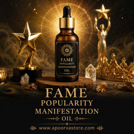 Fame Popularity Manifestation Oil – Confidence, Attraction & Success Energy Oil