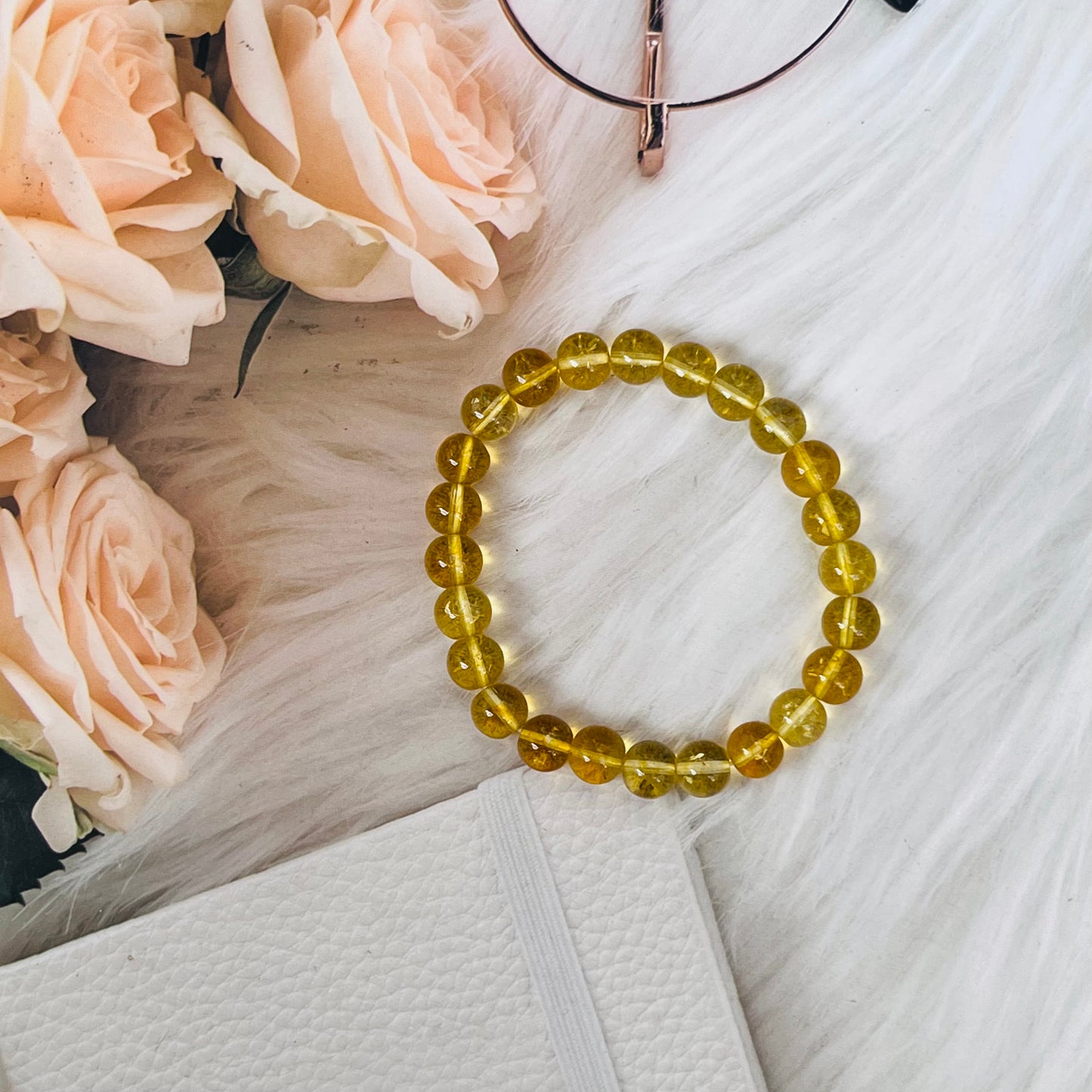 Citrine Bracelet by Crystall and Herbs