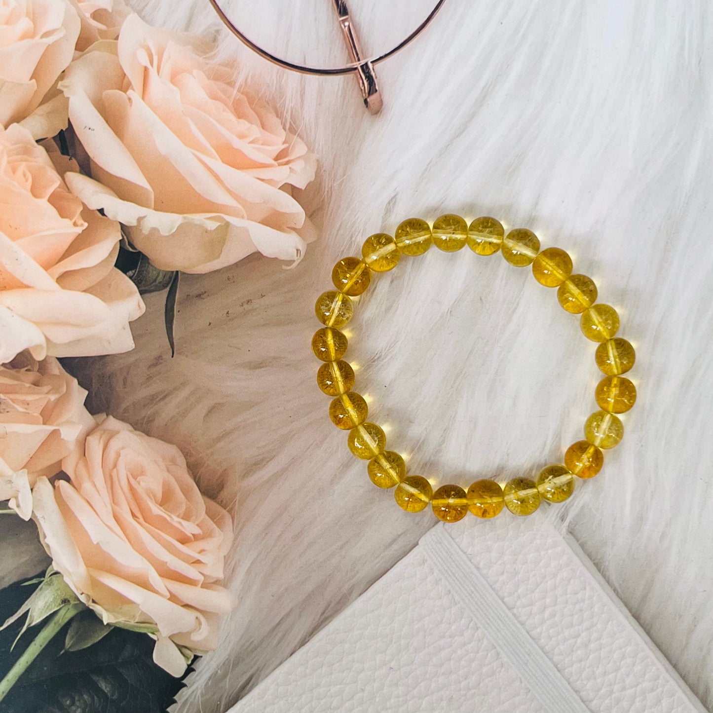 Citrine Bracelet by Crystall and Herbs