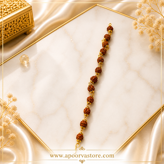 Rudraksh Bracelet by Crystall and Herbs