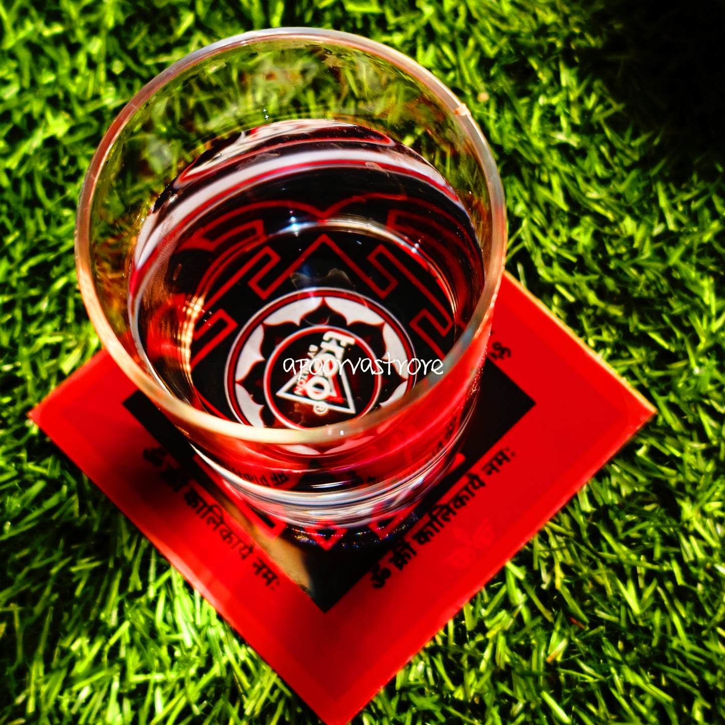 Maa kali Power Yantra card for Blessings and Manifestations ( Energized and Activated )