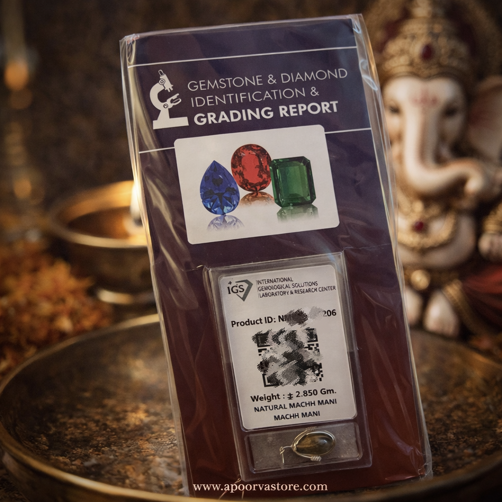 Machh Mani – Wealth Flow, Luck, Prosperity and Opportunity Attraction Stone