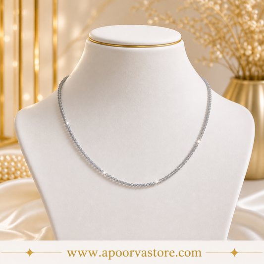Labradorite 1mm Necklace by Crystall and Herbs